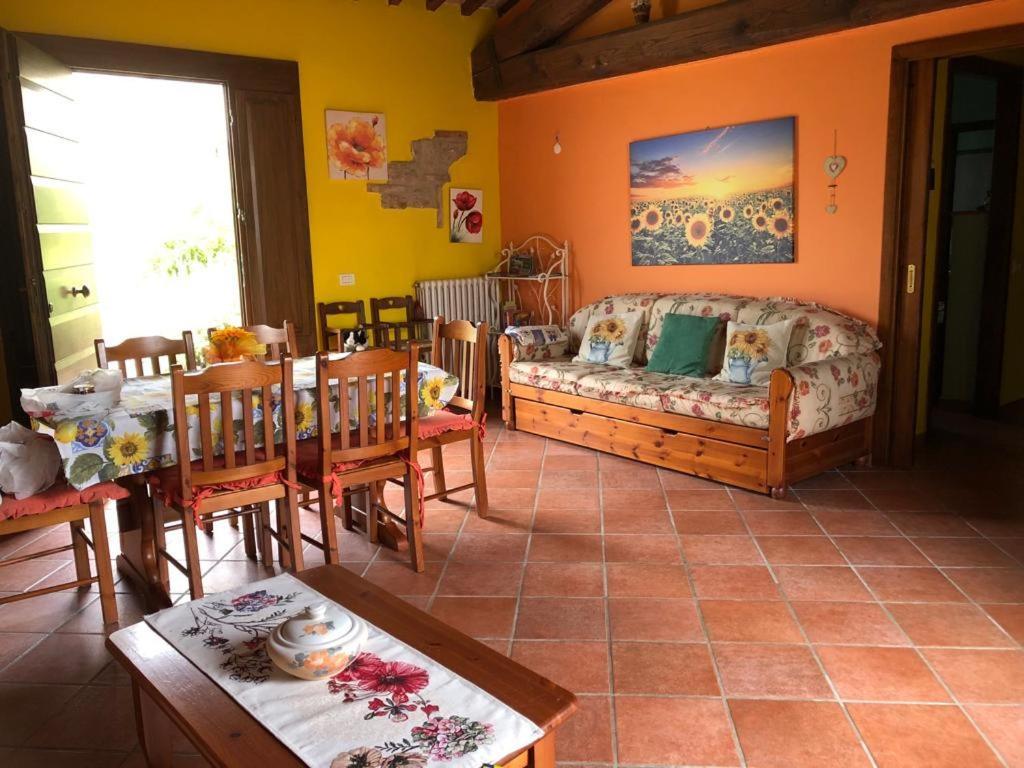 Casa Country House Girasole Vakantie Huis-Wakacje Huis Asciano Eksteriør billede