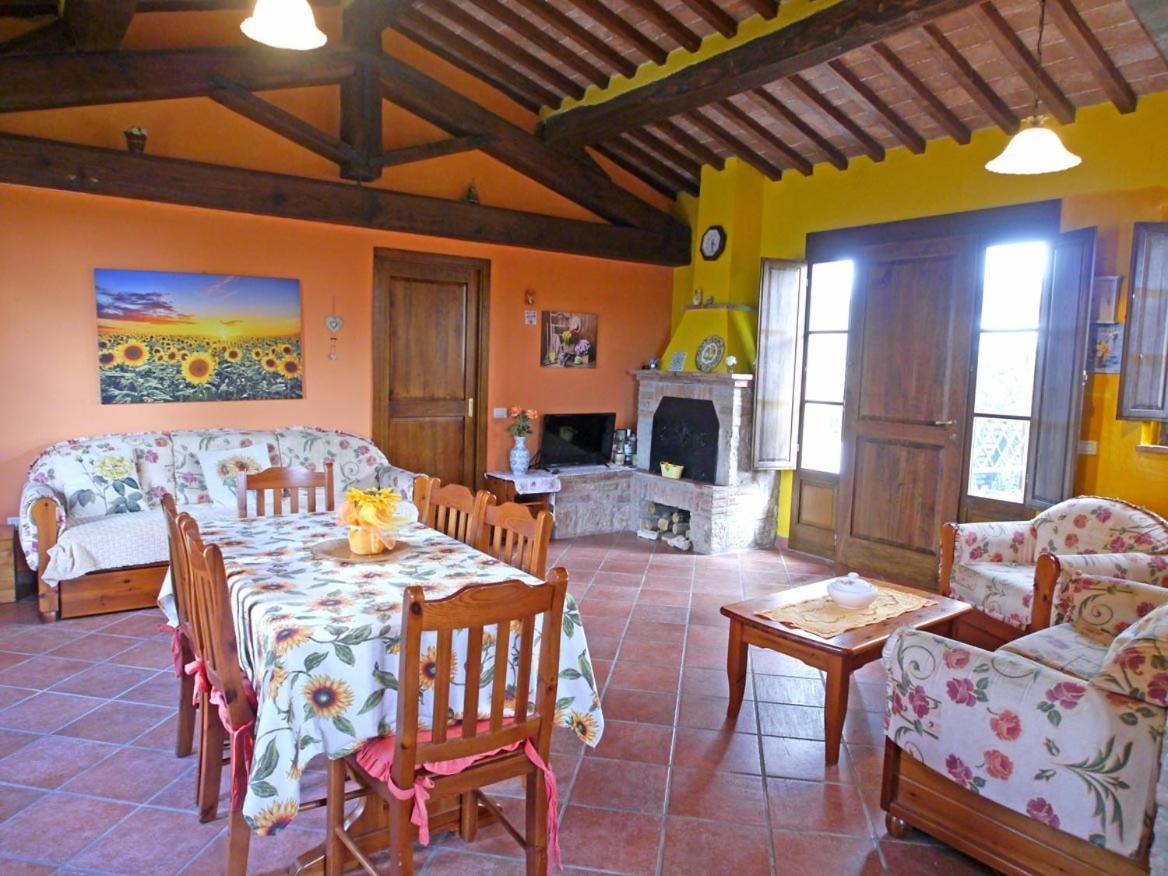 Casa Country House Girasole Vakantie Huis-Wakacje Huis Asciano Eksteriør billede