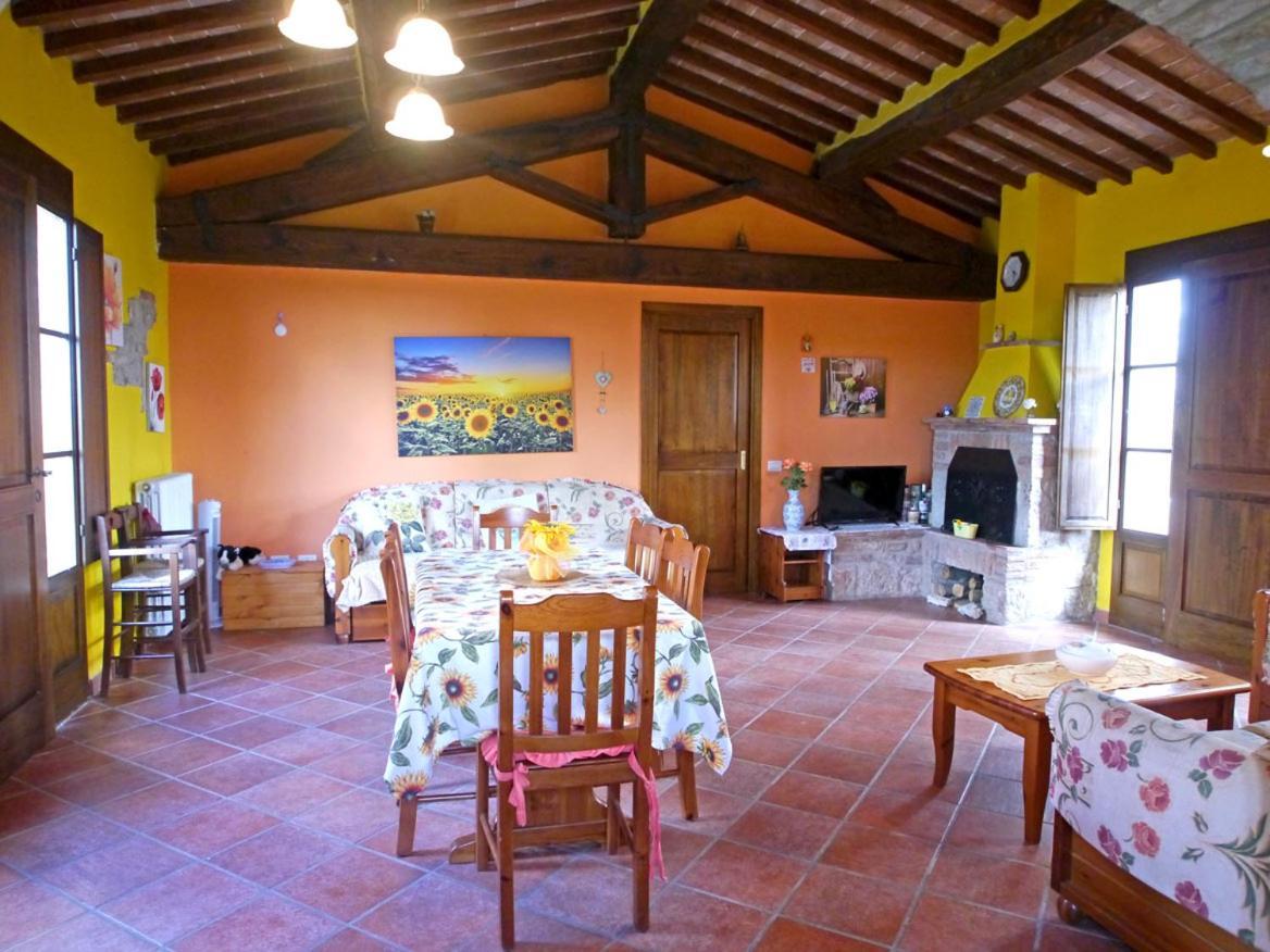 Casa Country House Girasole Vakantie Huis-Wakacje Huis Asciano Eksteriør billede