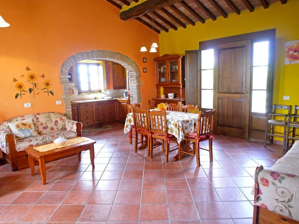 Casa Country House Girasole Vakantie Huis-Wakacje Huis Asciano Eksteriør billede