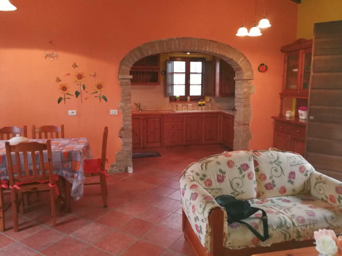 Casa Country House Girasole Vakantie Huis-Wakacje Huis Asciano Eksteriør billede